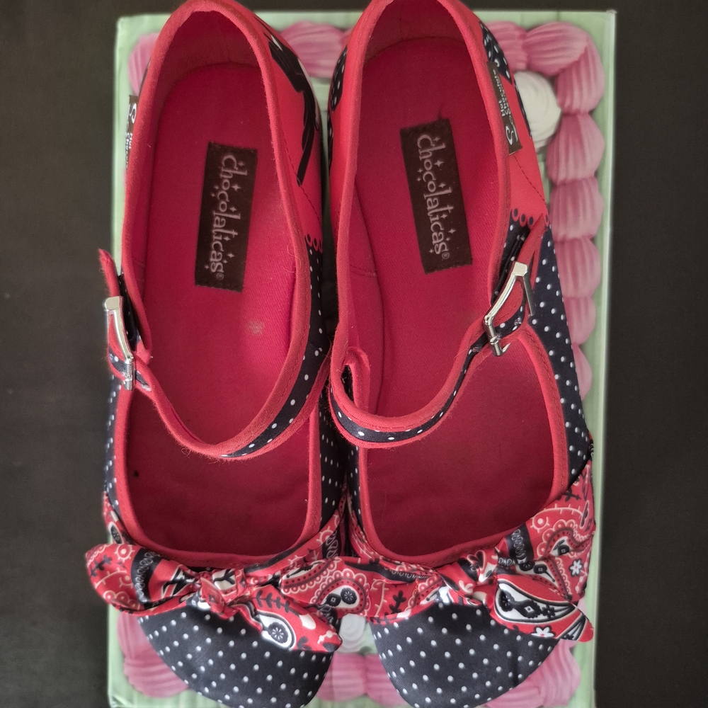 Rockabilly Platform Shoes - Picture 2 of 5